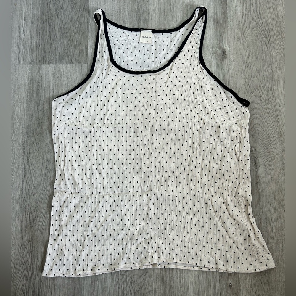 Kayleigh Polka Dot Tank Top